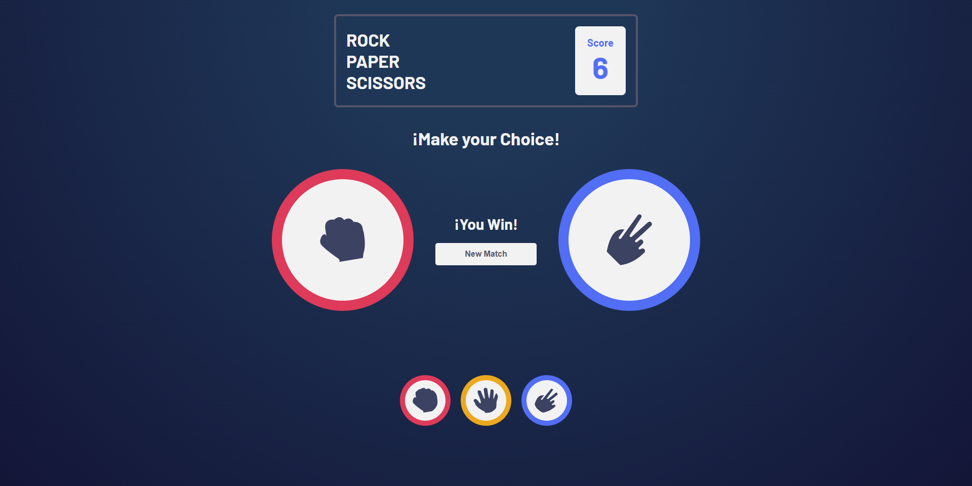 Rock-Paper-Scissors Preview